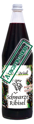 Schwarze Ribiselnektar 1l